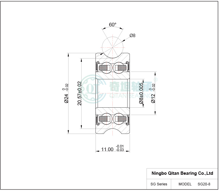 SG20-8 Embroidery Machine Bearing