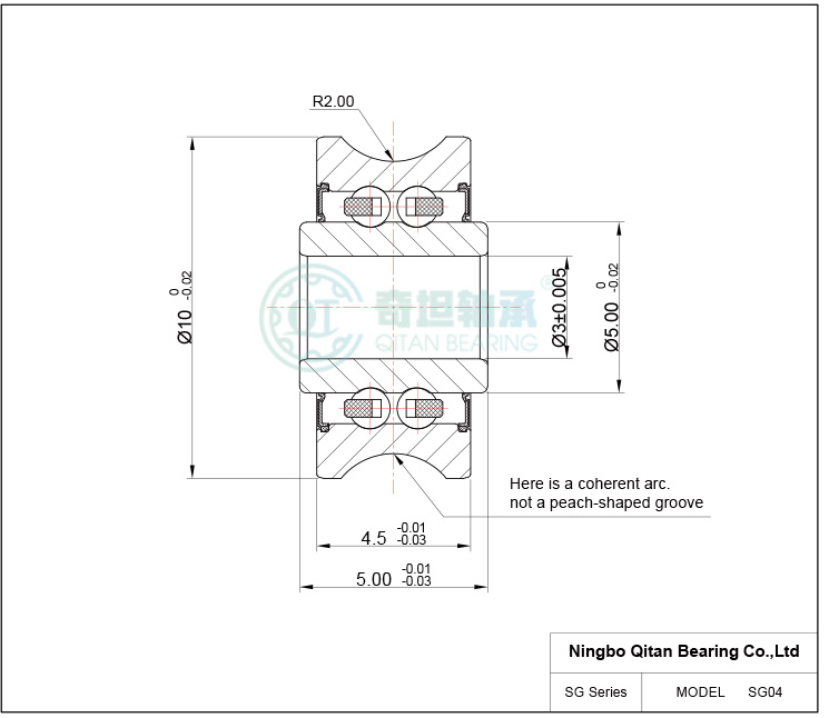 SG04 Embroidery Machine Bearing
